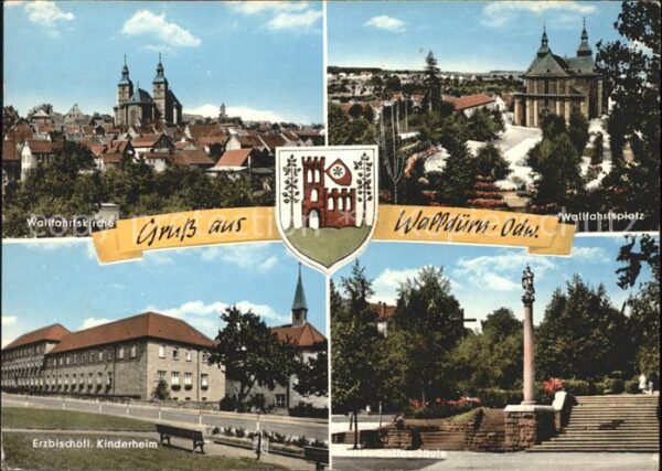 Wallduern Wappen Wallfahrtsplatz Erzbischöfl. Kin