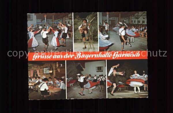 Garmisch-Partenkirchen Bayernhalle Tracht