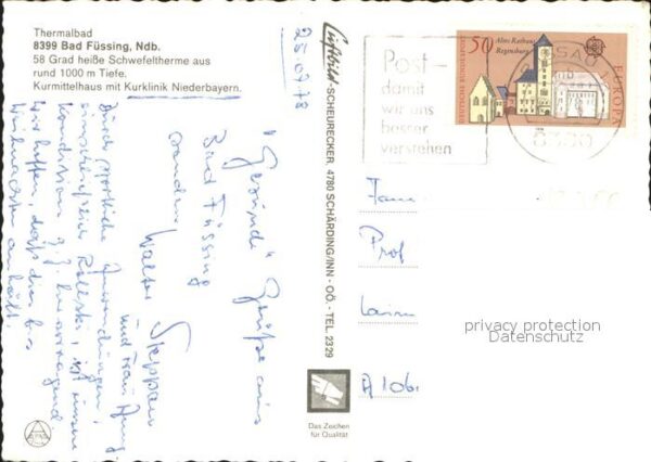 Bad Fuessing Wappen Thermalbad Fliegeraufnahme – Bild 2