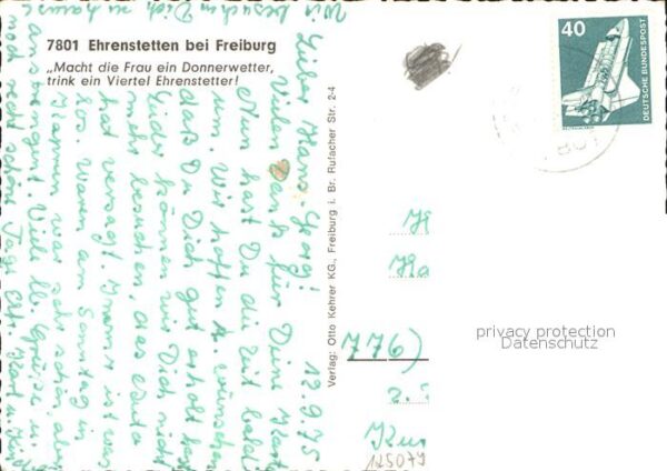 Ehrenstetten Ölberg Möhlin Weinkeller – Bild 2