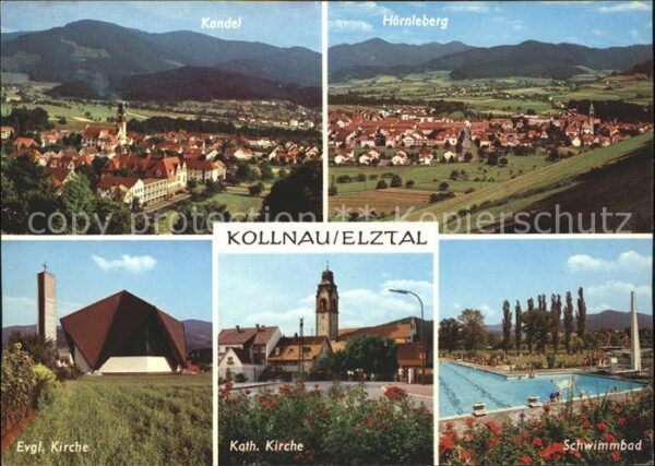 Kollnau Schwimmbad Kath. Kirche Hörnleberg Kand