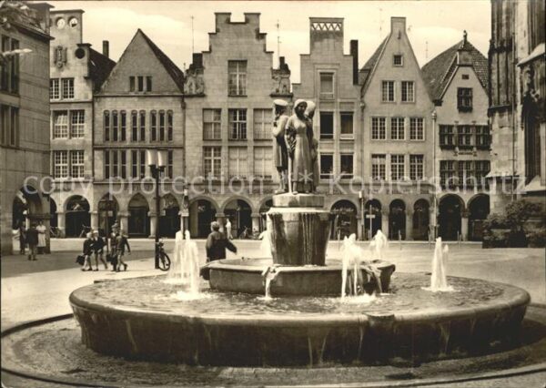 Muenster Westfalen Lambertusbrunnen