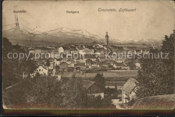 Traunstein Oberbayern Hochgern Hochfelln