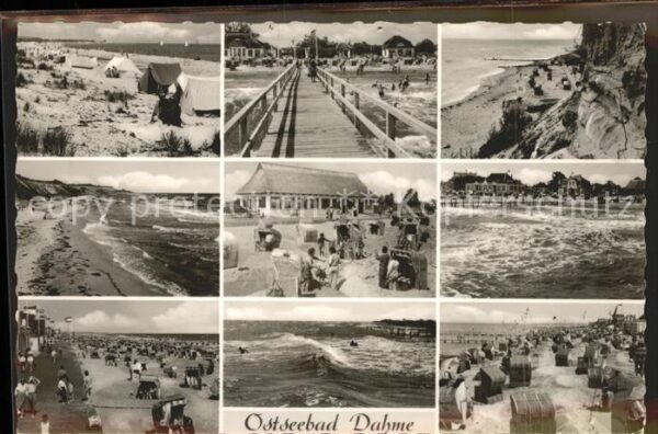 Dahme Ostseebad Strand Strandkörbe