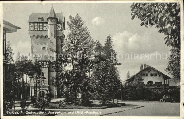Grafenwoehr Wasserturm Millitär-Forsthaus