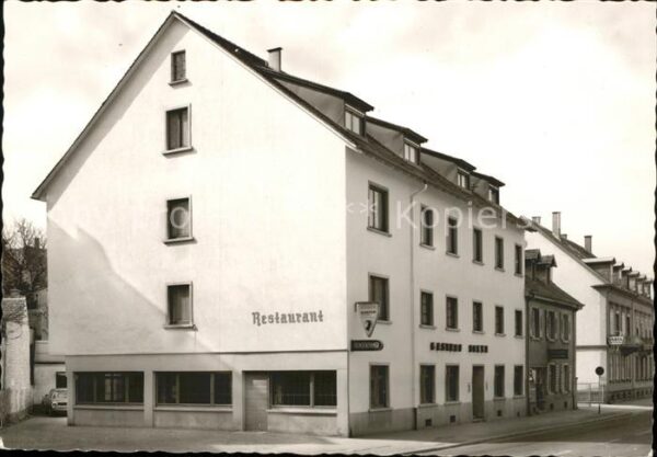 Freiburg Breisgau Gasthaus Sonne