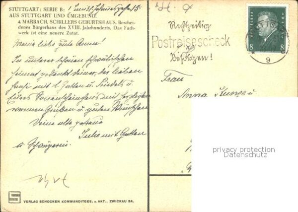 Stuttgart Marbach Schillers Geburtshaus – Bild 2
