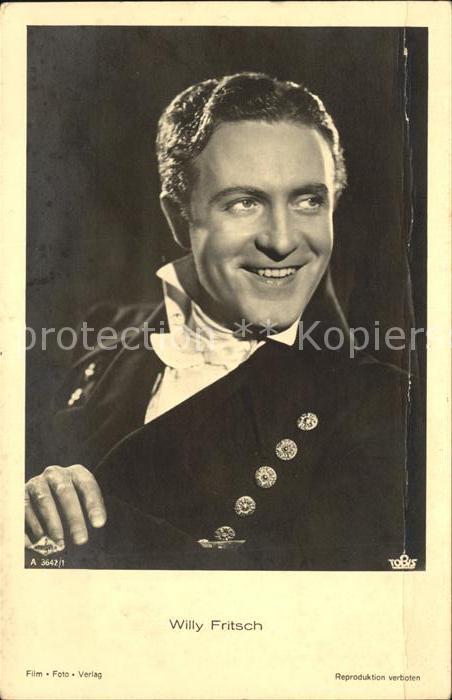 Verlag Film-Foto-Verlag Nr. A3642/1 Willy Fritsch