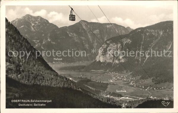 Seilbahn Dachstein Obertraun Salzkammergut