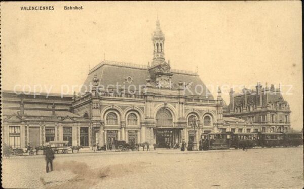 Strassenbahn Valenciennes Bahnhof