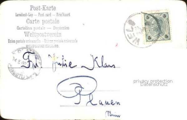 Kuenstlerkarte Morten-Müller Wald Bäume See angeln – Bild 2