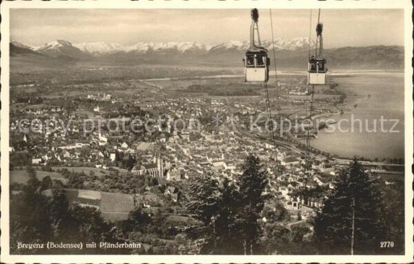 Seilbahn Bregenz Pfänderbahn