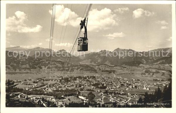 Seilbahn Oberstdorf Nebelhornbahn