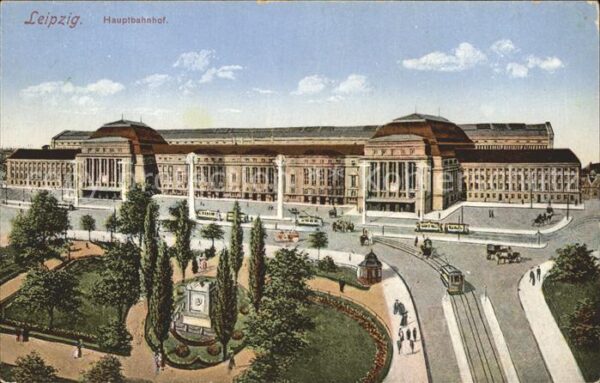 Strassenbahn Leipzig Hauptbahnhof