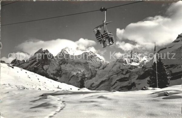 Sessellift Kandersteg-Oeschinen Blümlisalp Fründen