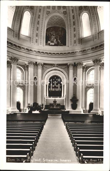 Foto Rogg Nr. F 5 Dom St. Blasien Inneres