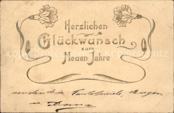 Neujahr Blumen