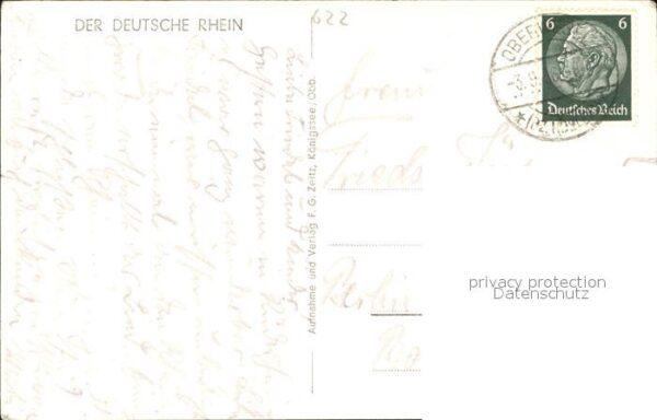 Foto Zeitz F.G. Nr. 1438 Nationaldenkmal Rüdesheim – Bild 2
