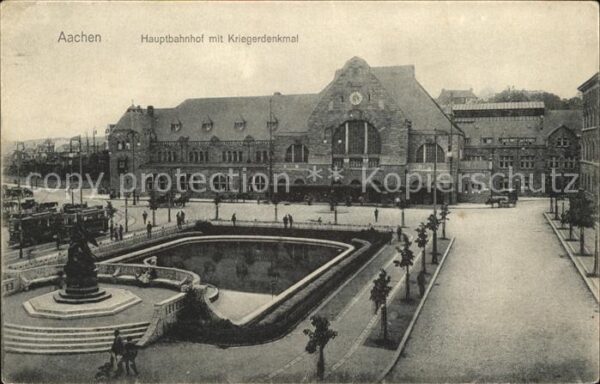 Bahnhof Aachen Hauptbahnhof Kriegerdenkmal