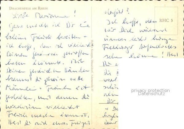 Faehre Ferry Bac Traghetto-- Drachenfels am Rhein – Bild 2
