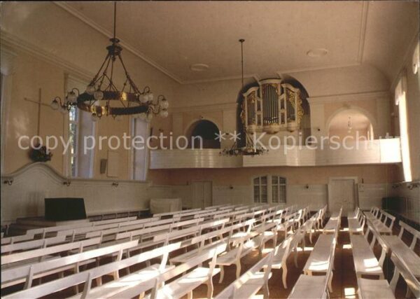 Kirchenorgel Königsfeld Kirchensaal der Brüdergemein