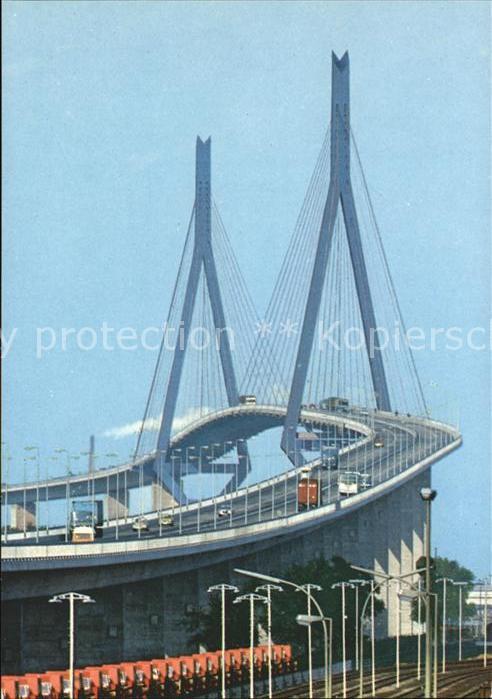 Bruecken Bauwerke Hamburg Köhlbrandhochbrücke