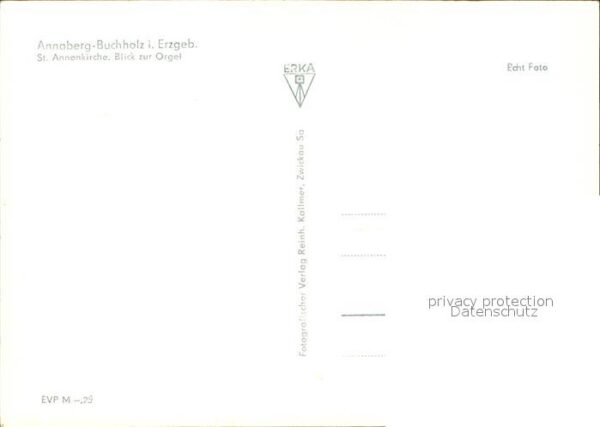 Kirchenorgel Annaberg-Buchholz St. Annenkirche – Bild 2