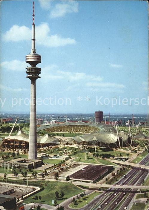Olympia Olympiaturm Schwimmhalle Stadion Sporth
