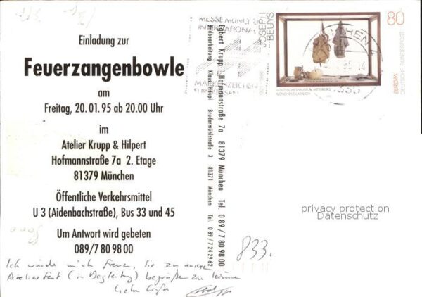 Einladung Feuerzangenbowle München – Bild 2