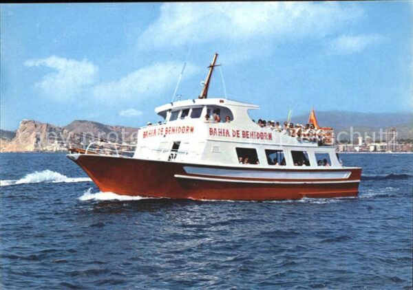 Faehre Ferry Bac Traghetto-- Benidorm Buque Bahia de Benidorm Excurs