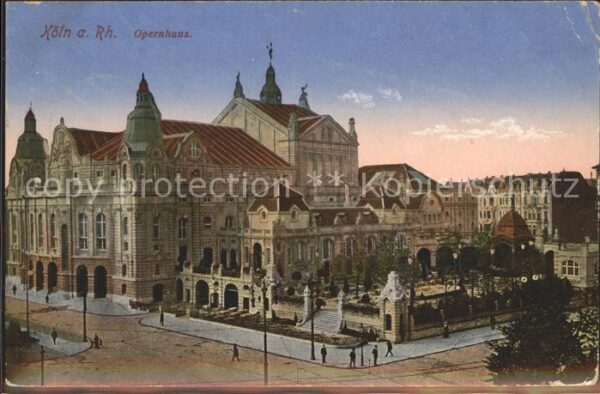 Opergebaeude Köln am Rhein Opernhaus