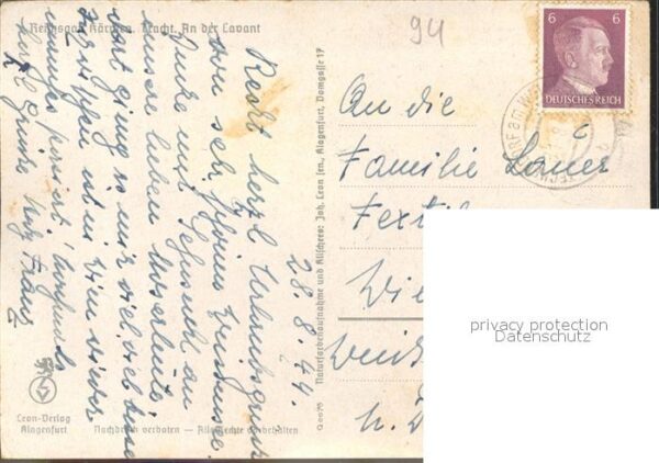 Trachten Reichgau Kärnten Lavant – Bild 2