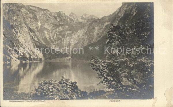 Schoenau Koenigssee Obersee