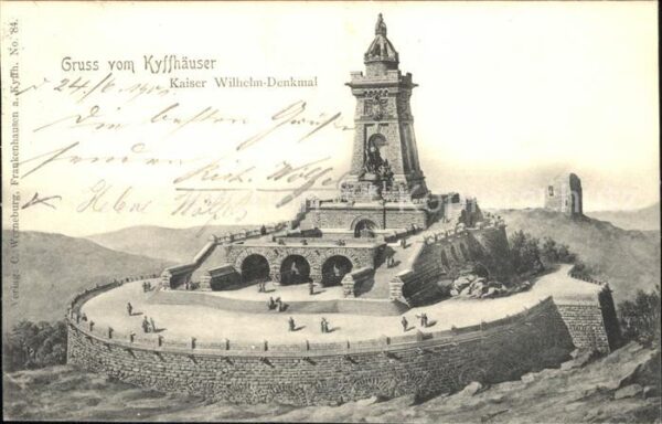 Berlin Kaiser Wilhelm-Denkmal Bahnpost