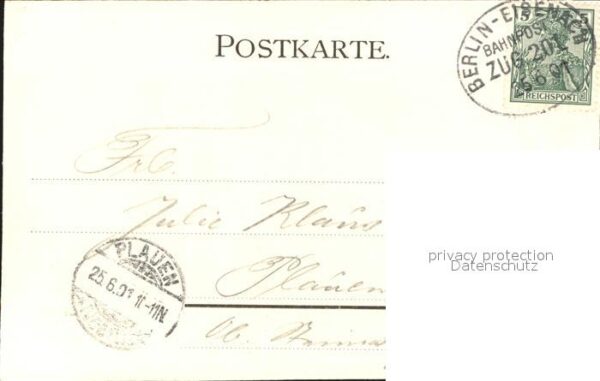 Berlin Kaiser Wilhelm-Denkmal Bahnpost – Bild 2