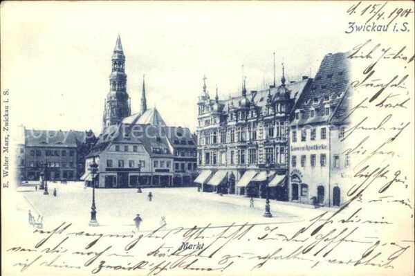 Zwickau Sachsen Markt