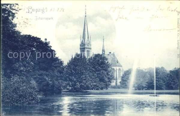 Leipzig Johannapark Teich