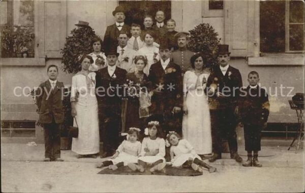 Dresden Gruppenfoto Hochzeit