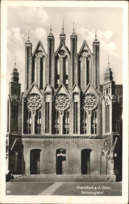 Frankfurt Oder Rathausgiebel