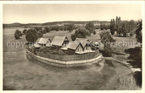 Unteruhldingen Freilichtmuseum Pfahldorf der Steinzeit
