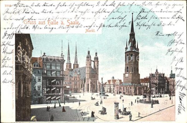 Halle Saale Markt