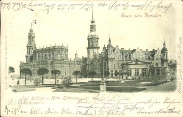 Dresden Schloss und Hofkirche