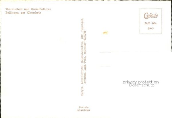 Bad Bellingen Fliegeraufnahme Thermalbad Kurhaus Rhei – Bild 2