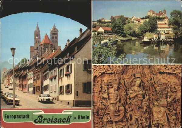 Breisach Rhein Strasse Münster Rhein