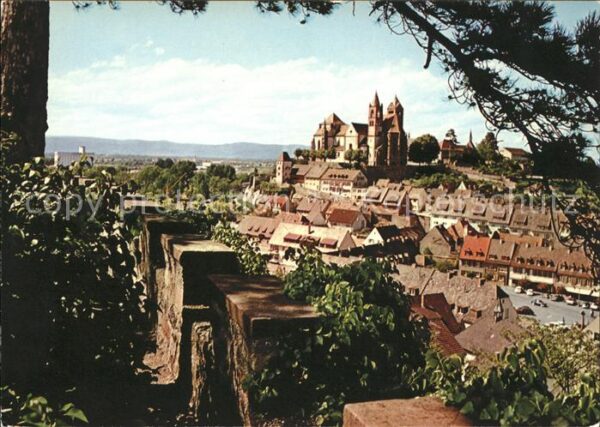 Breisach Rhein Blick vom Echartsberg