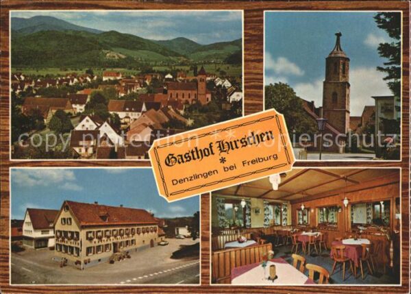 Denzlingen Gasthaus Hirschen H. Seyferle