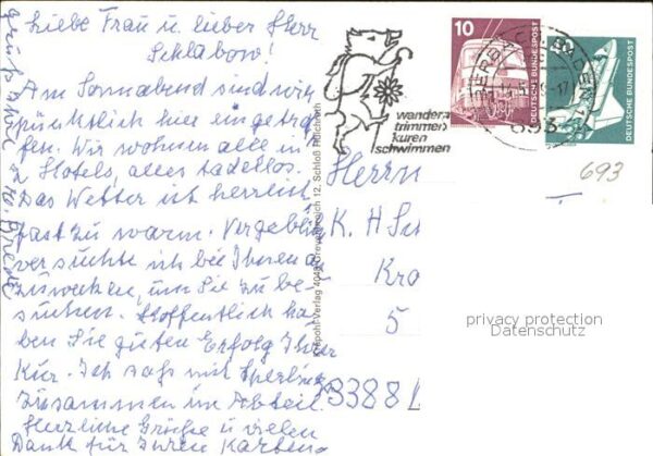 Eberbach Baden Panorama Kurhaus Jugendherberge Wappen – Bild 2