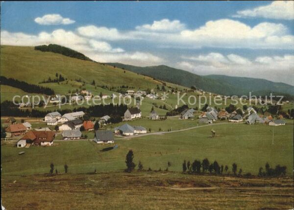 Bernau Schwarzwald Sonneuhrendorf Panorama