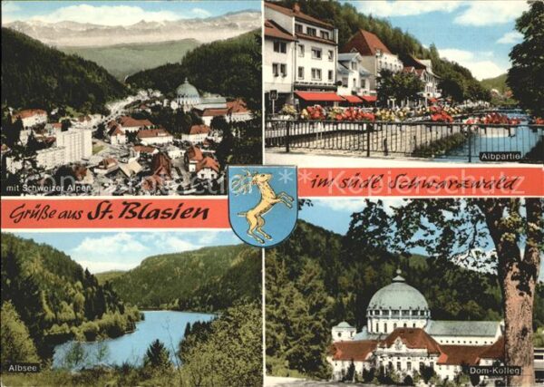 St Blasien Dom-Kolleg Albsee Alpenblick Wappen