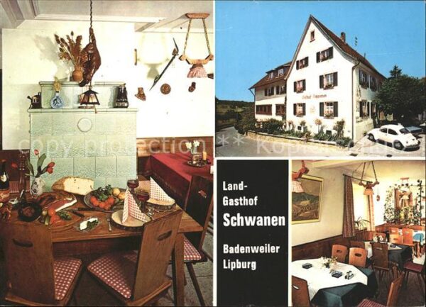 Lipburg Gasthaus Schwanen  M. Rüdin